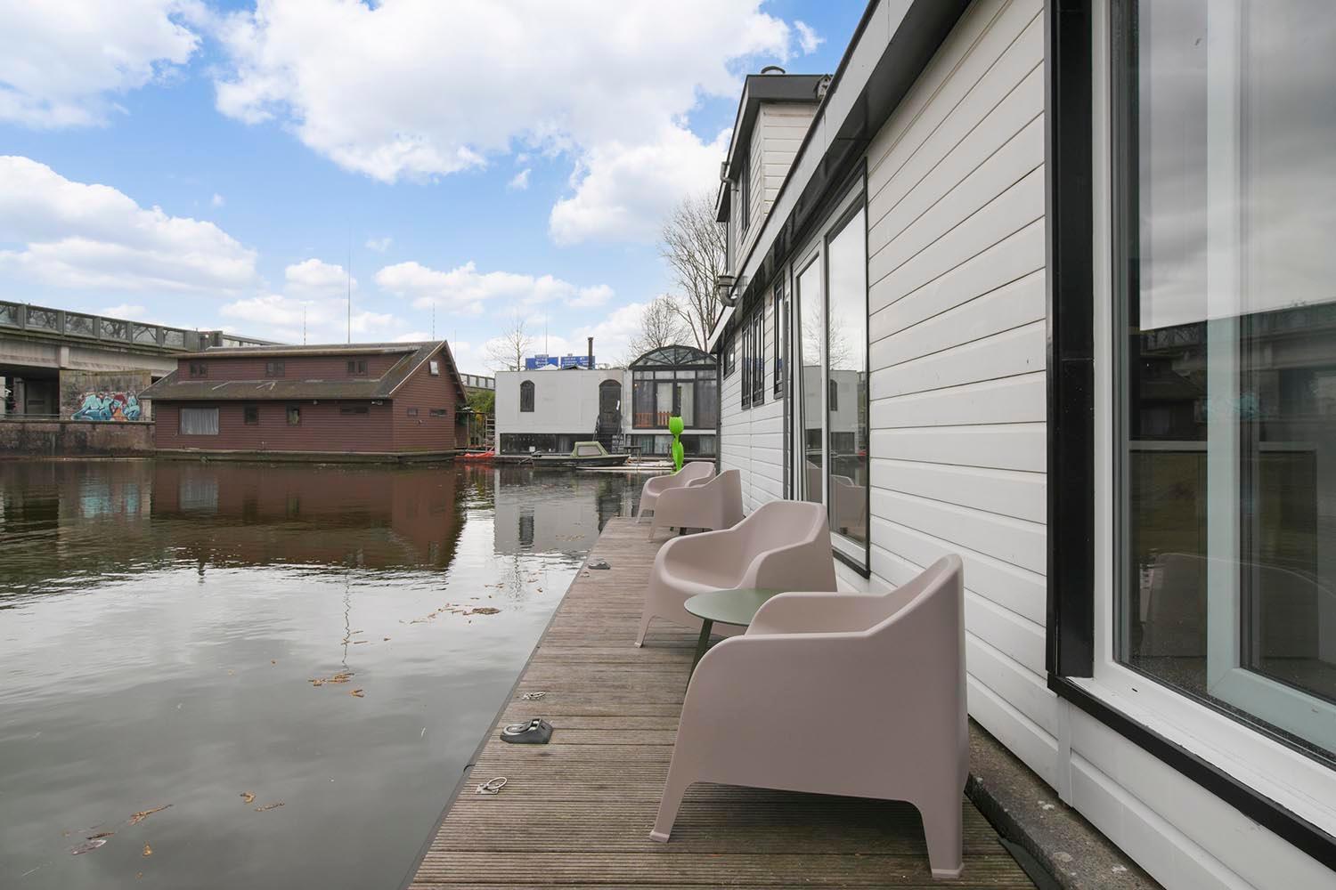 Houseboat The New Lake - Nieuwe Meer Amsterdam Chambre photo